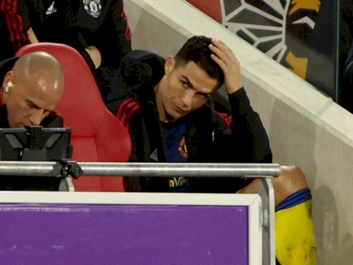 Pelatih MU Jadi Serba Salah, Pertandingan Mau Berakhir Tapi Ronaldo Tetap Ngambek Diganti