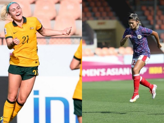 Babak Pertama, Garuda Pertiwi Tertinggal 0-9 dari Australia di Piala Asia Wanita 2022