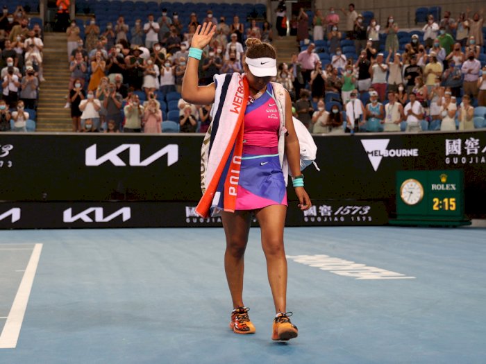 Tertunduk Lesu, Juara Bertahan Naomi Osaka Menyerah di Australian Open 2022