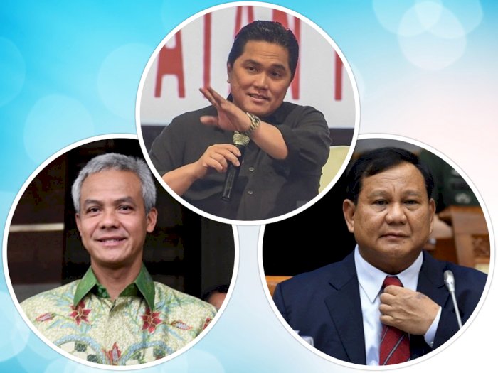 Erick Thohir Masuk dalam 3 Kandidat Capres Pilihan Warga NU