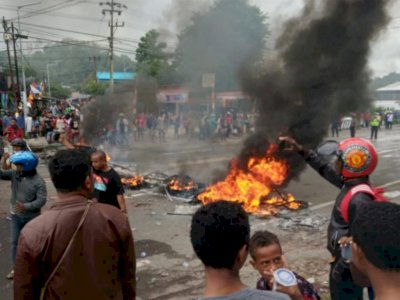 Bentrokan Antar Warga Terjadi di Maluku, 1 Polisi Terluka