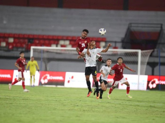 Hasil Laga Uji Coba Indonesia VS Timor Leste: Garuda Menang 4-1