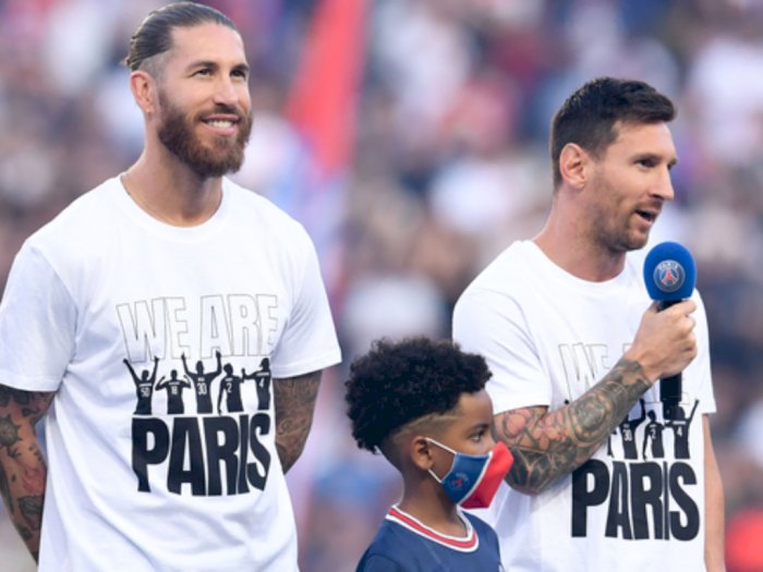 Pengakuan Ramos Sebelum Gabung PSG: Bicara dengan Messi dan Neymar 