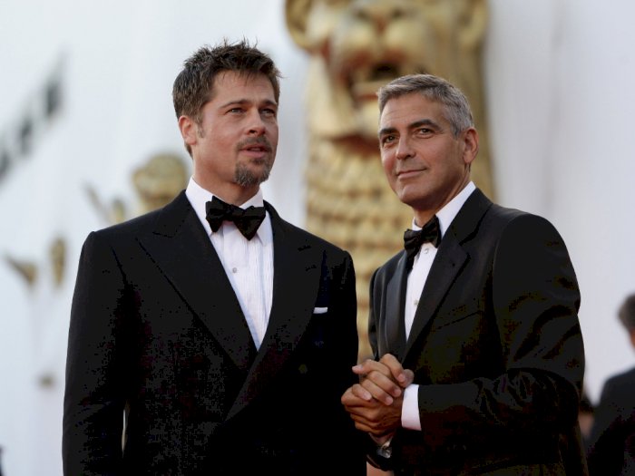 Brad Pitt & George Clooney Rela Memotong Gaji Demi Memasukan Film Barunya ke Bioskop