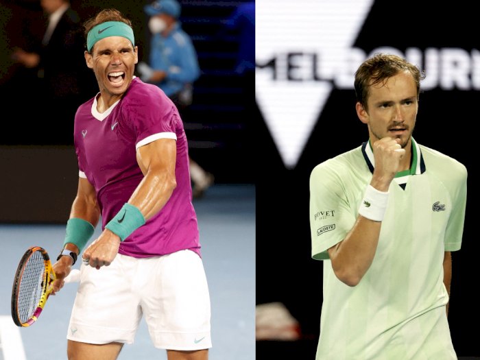 Final Australian Open 2022: Berikut Fakta-fakta Rafael Nadal vs Daniil Medvedev