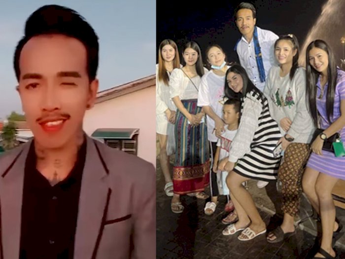 Sosok Ong Dam Sorot, Pria Thailand yang Menikahi 8 Perempuan Cantik, Mengaku Tidak Kaya