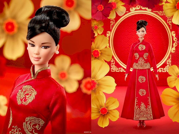 Barbie Luncurkan Boneka Khusus dengan Baju Tradisional Tiongkok untuk Sambut Imlek