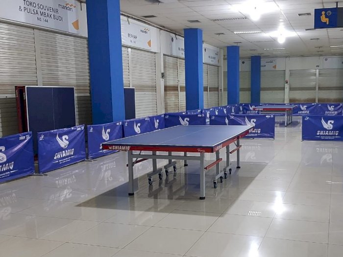 Pertama di Indonesia! Pusat Latihan Tenis Meja, tapi di Dalam Terminal?