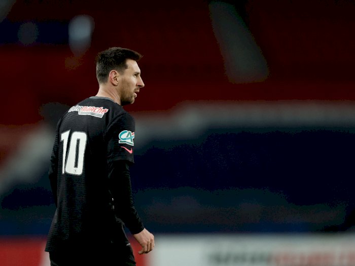 Messi Pakai Nomor Keramat 10, Pochettino Sesali PSG Tersingkir dari Piala Prancis