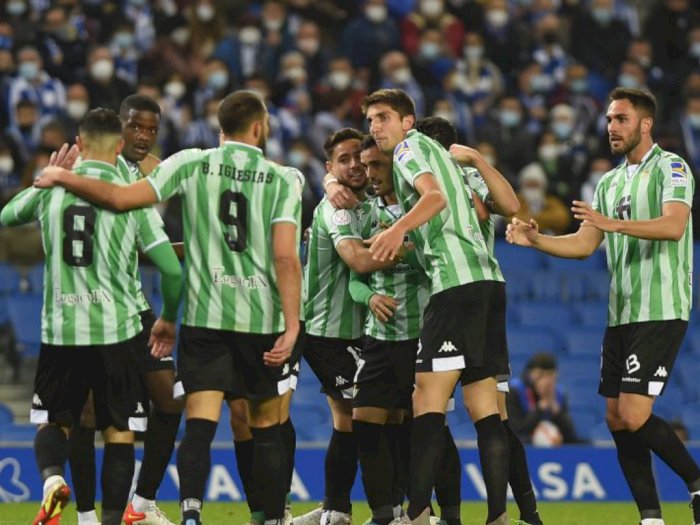 Real Betis Melaju ke Semifinal Usai Menang Telak 4-0 atas Sociedad