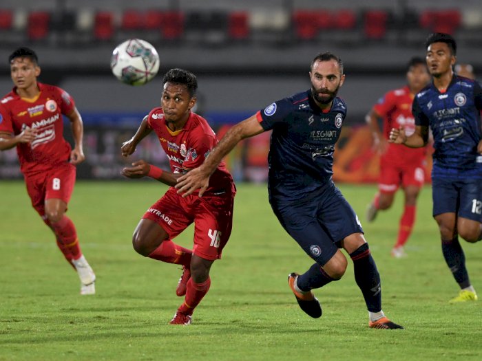 Gol Salto Fortes Gagalkan Kemenangan Persija atas Arema FC dengan Hasil Imbang 1-1