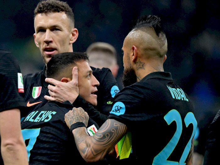 Hasil Coppa Italia: Tekuk AS Roma, Inter Melaju ke Semifinal