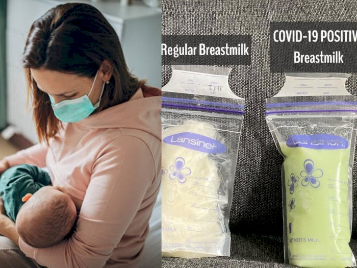 Positif COVID-19, ASI Wanita Ini Berubah Warna Jadi Hijau Neon, Berbahayakah?