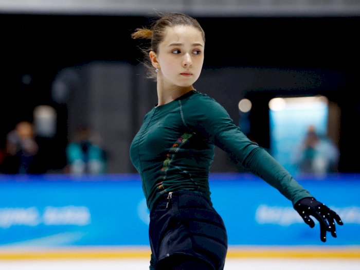 Gagal Tes Doping, Peseluncur Cantik Rusia Ini Tetap Tampil di Olimipade Beijing 2022