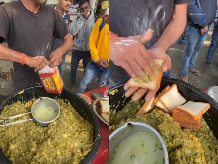Netizen Indonesia Syok Melihat Cara Pembuatan Sandwich Telur di India