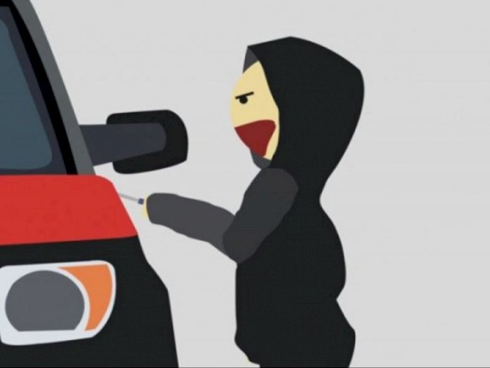 Viral! Mobil Diteriaki Maling oleh Pemotor hingga Pecahkan Kaca, Pelaku Masih Siswa SMA