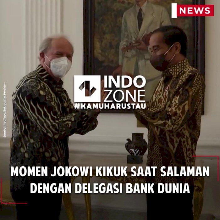 Momen Jokowi Kikuk saat Salaman dengan Delegasi Bank Dunia