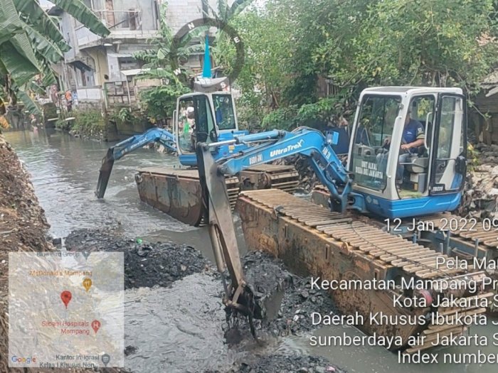 Atasi Banjir, Pemprov DKI Terus Lakukan Pengerukan Kali hingga Pembangunan Rumah Pompa