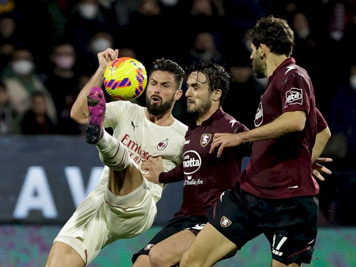 Serie A: AC Milan Ditahan Imbang Salernitana 