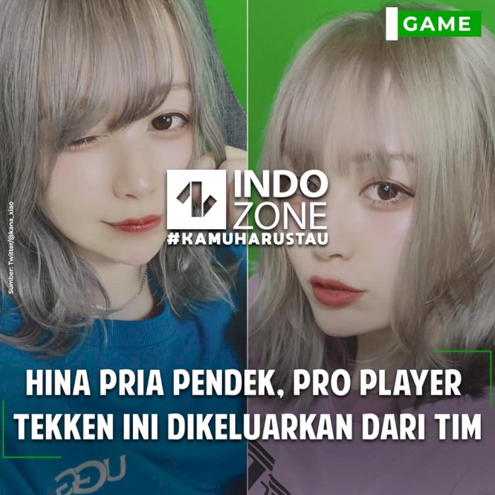 Hina Pria Pendek, Pro Player Tekken Ini Dikeluarkan dari Tim