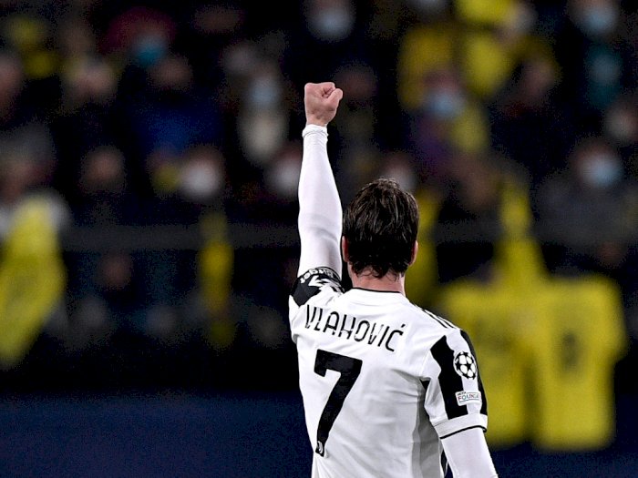 Cetak Gol Debut Sensasional di Liga Champions, Vlahovic tak Puas Juventus Imbang