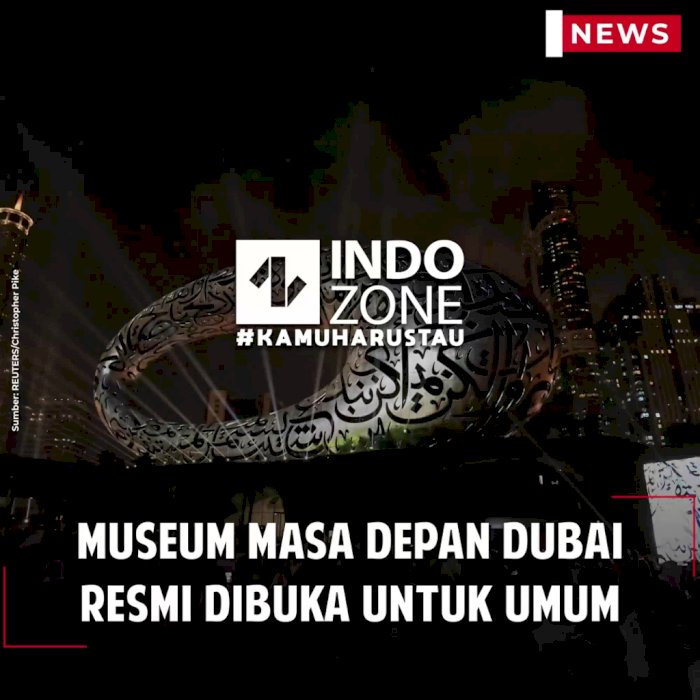 Museum Masa Depan Dubai Resmi Dibuka untuk Umum