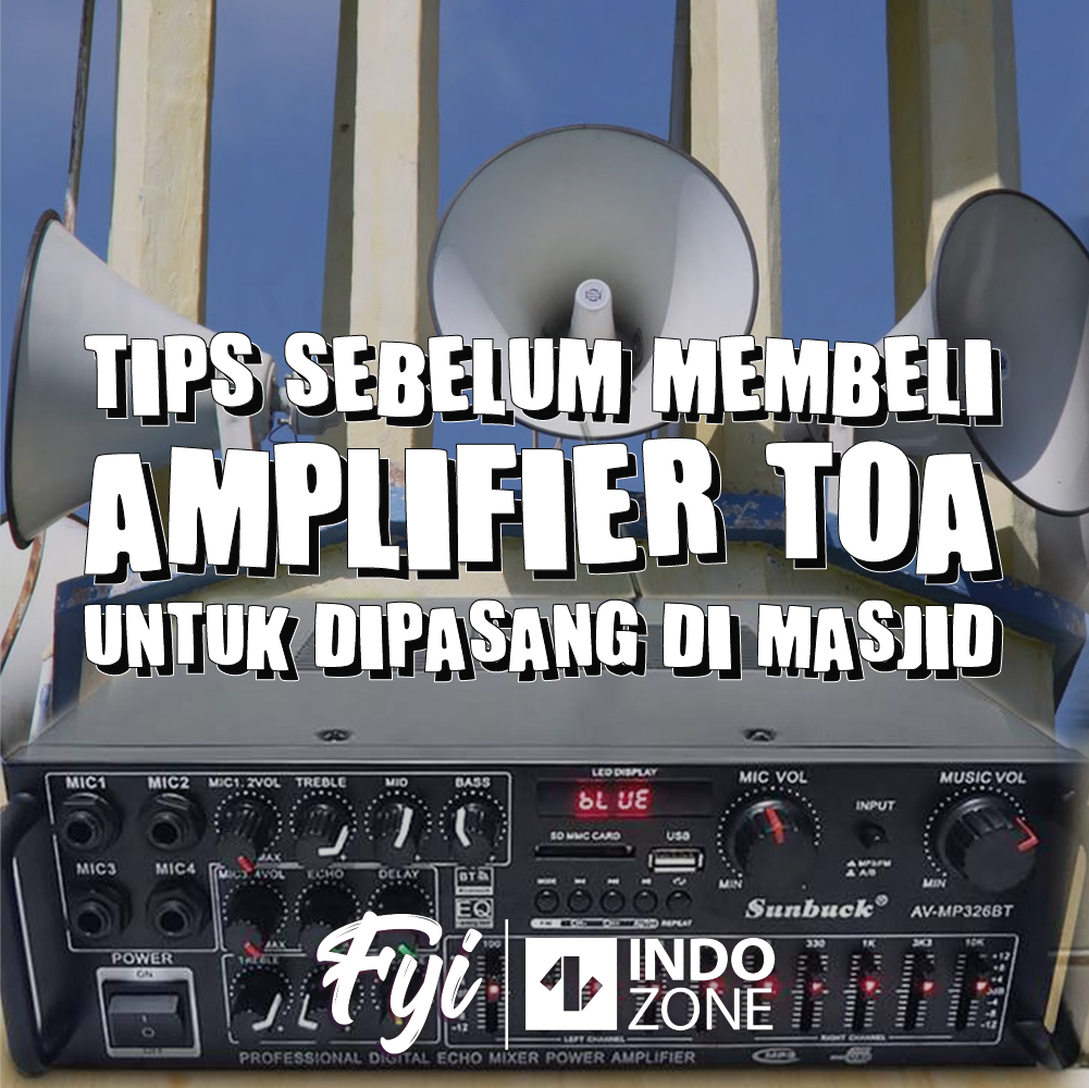 ampli toa untuk masjid