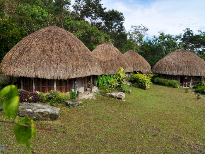 5 Keunikan Honai Rumah Adat Papua Suku Dani
