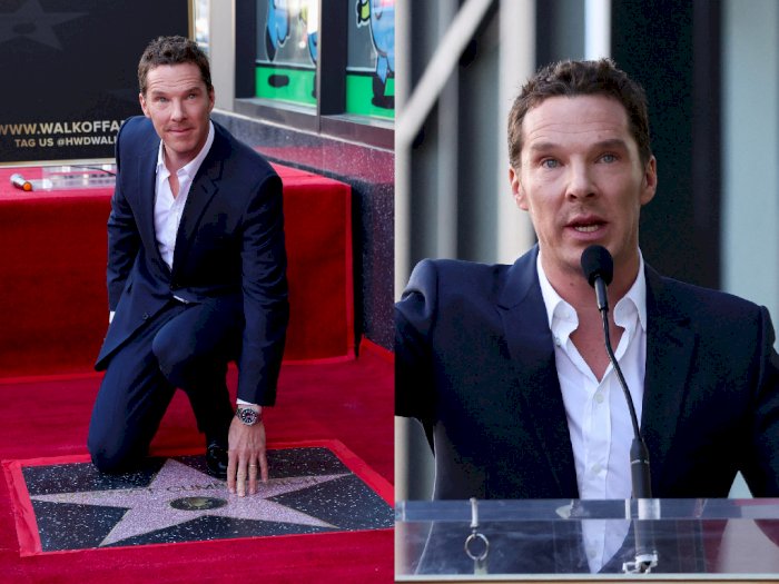 Benedict Cumberbatch Kecam Invasi di Ukraina saat Menerima Bintang Hollywood Walk of Fame