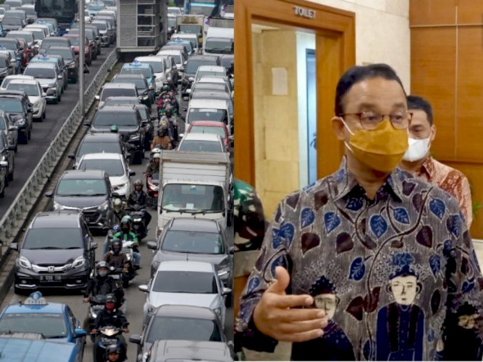 Anies Pamer Tingkat Kemacetan di Jakarta Turun Selama 5 Tahun Terakhir
