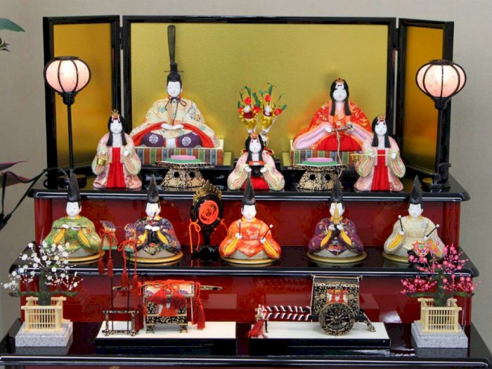 Hinamatsuri, Perayaan Pertumbuhan Anak di Jepang dengan Memajang Satu Set Boneka Istana