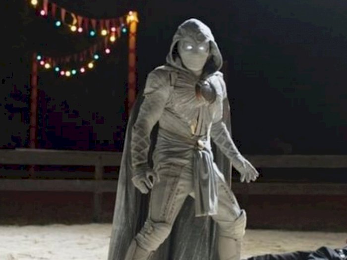 Jelang Perilisan, 'Moon Knight' Pamer kostumnya Serba Puti Seperti Hantu