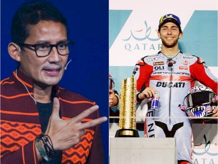 Enea Bastiani Finish Tercepat di MotoGP Qatar, Sandi Uno: Bagus untuk Indonesia