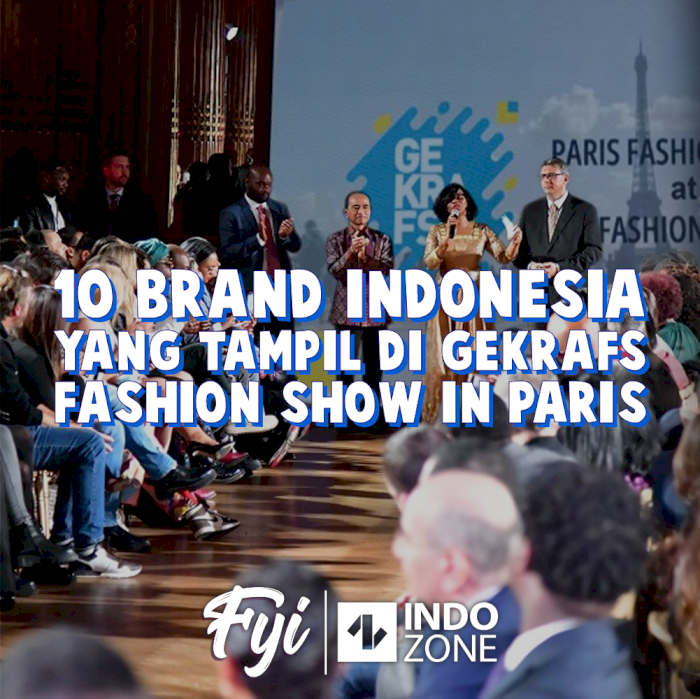 10 Brand Indonesia Yang Tampil Di Gekrafs Fashion Show In Paris