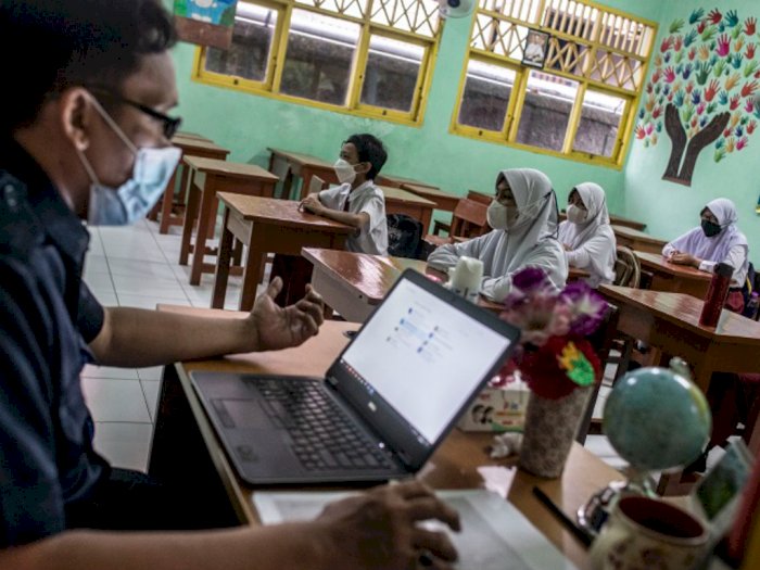 PPKM Level 2, Kapasitas Belajar Tatap Muka di Jakarta Masih 50 Persen