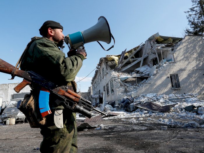 Rusia Kian Brutal, Kota di Timur Ukraina Hancur Lebur 'Rata dengan Tanah', Kyiv Menyusul