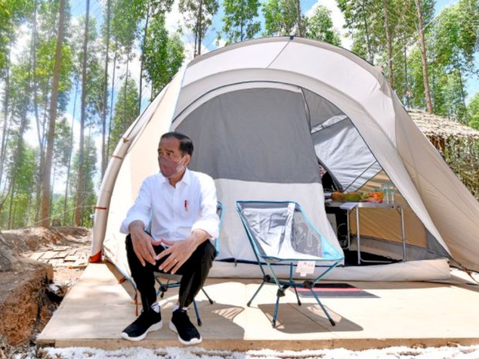 Jokowi Kemah di Titik Nol IKN Nusantara, Pimpinan DPR Imbau Hati-hati Daerah Masih Hutan