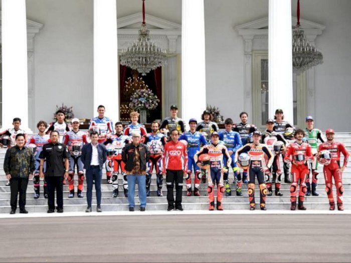 Dampingi Presiden Jokowi Terima Pebalap MotoGP, Bamoset: Mereka Sangat Senang di Indonesia