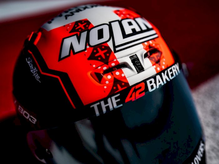 Aksara Jawa hingga Batik Keli Helm Pebalap MotoGP, Alex Rins: Luar Biasa, Desain Spesial
