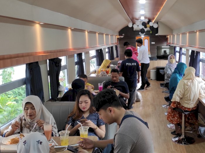 Pertama di Indonesia! Kafe dan Museum di Dalam Kereta, Mewah bak di Eropa
