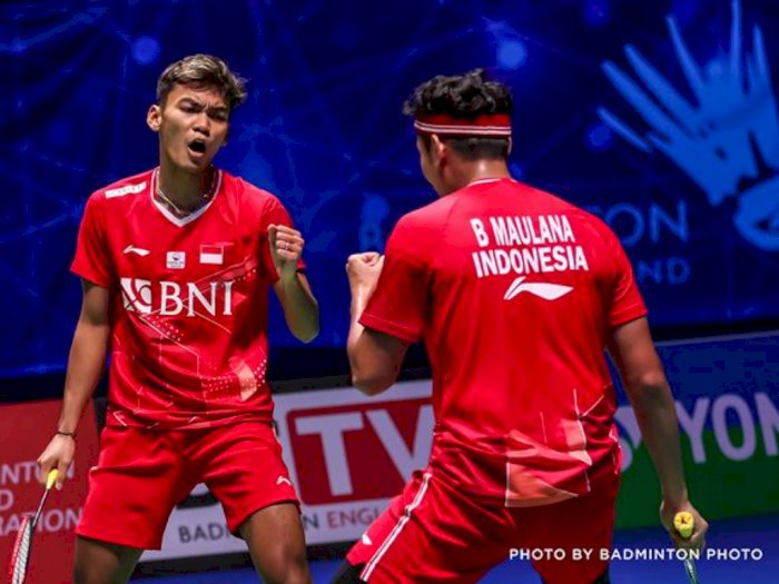 Perang Saudara! Ganda Putra Indonesia Kunci Juara Umum dan Runner-up All England 2022