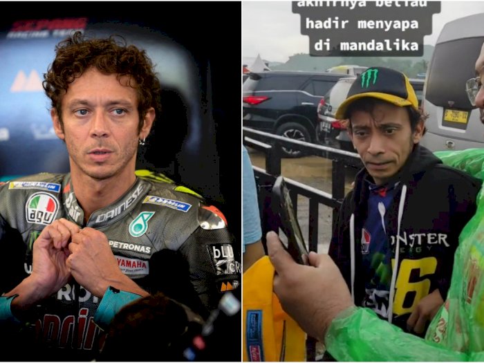 Valentino Rossi KW Hadir di MotoGP Mandalika: Jadi Rebutan Selfie dan Disorot Media Asing