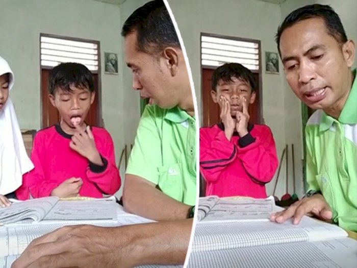 Viral, Pak Ribut Guru Kocak yang Bikin Gemes Netizen
