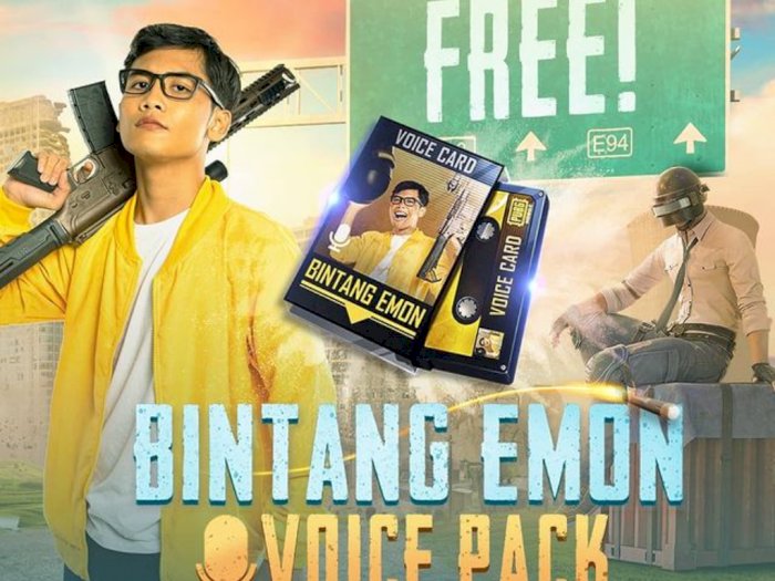 Jadi Pengisi Suara 'Voice Pack' PUBG Mobile, Bintang Emon: Pake Lidah Kalideres