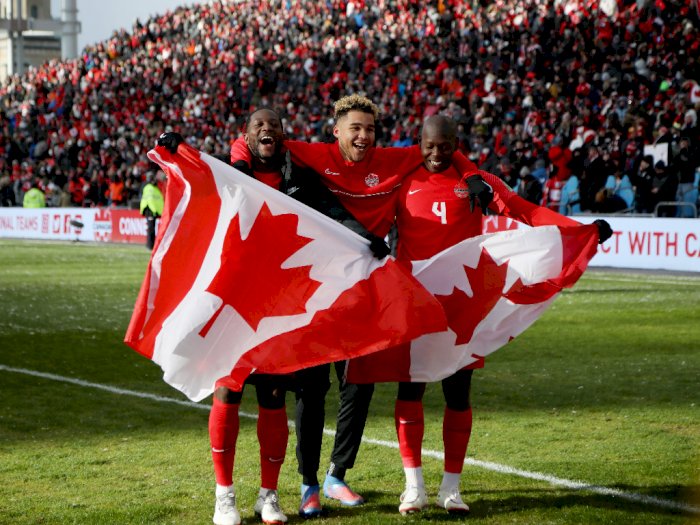 Absen 36 Tahun, Kanada Lolos ke Piala Dunia 2022 usai Bantai Jamaika