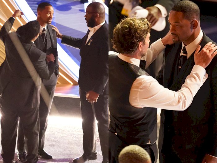 Denzel Washington dan Bradley Cooper Tenangkan Will Smith Setelah Menampar Chris Rock