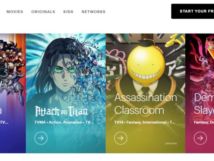8 Tempat Streaming Anime Legal, Resolusi 4K hingga Gratis! 