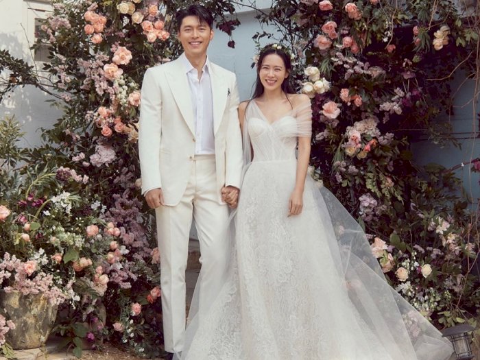 Menikah Hari Ini, Berikut Potret Cantik Son Ye-jin Kenakan Gaun Pengantin Bersama Hyun Bin