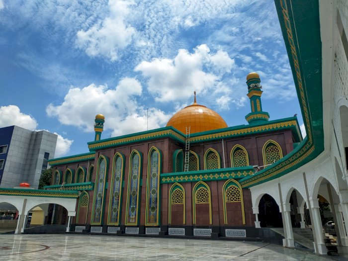 Ada Air Sumur 'Mujarab' dan Gak Pernah Kering di Masjid Tertua Pekanbaru