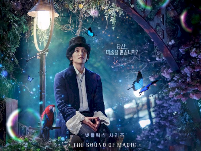Netflix Rilis Poster Drama 'The Sound of Magic', Ji Chang Wook Jadi Pesulap Misterius